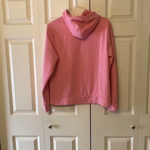 Old Navy Barbie hoodie large sparkleberry pink - Picture 2 of 10